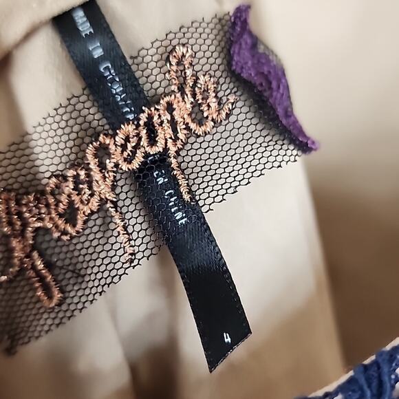 NWT Free People Lace Column Formal Size 4 Dress - Picture 3 of 9